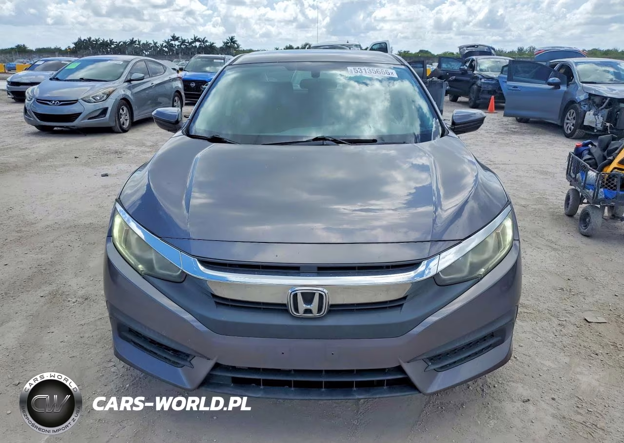 2016 Honda Civic Lx VIN:19XFC2F55GE006927 - 5