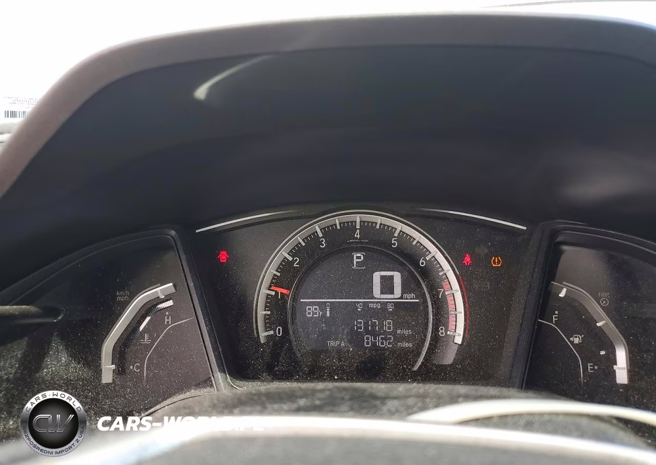 2016 Honda Civic Lx VIN:19XFC2F55GE006927 - 9