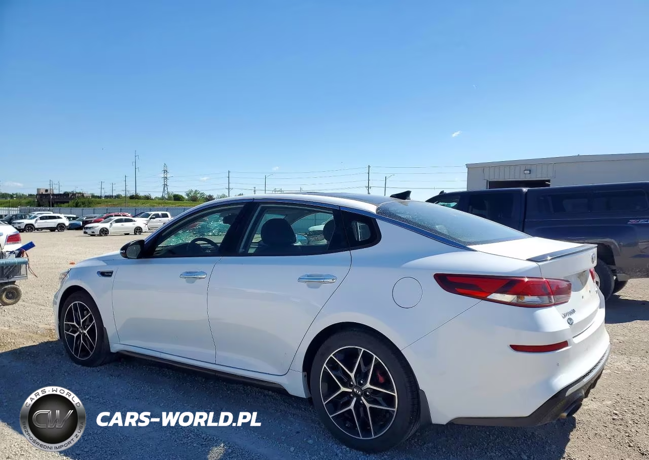 2019 Kia Optima Sx VIN:5XXGW4L28KG375282 - 2