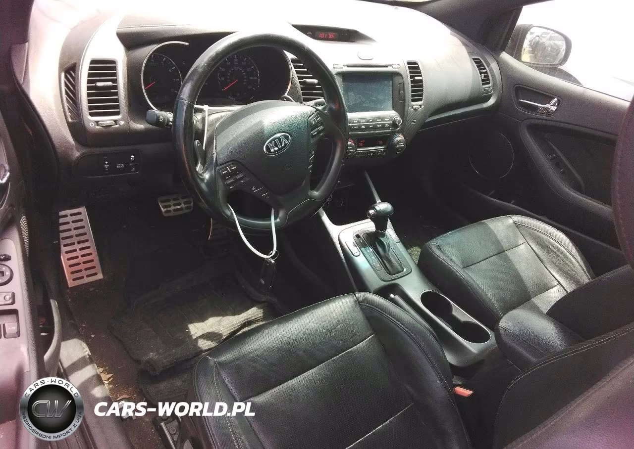 2016 Kia Forte Sx VIN:KNAFZ6A38G5619984 - 8