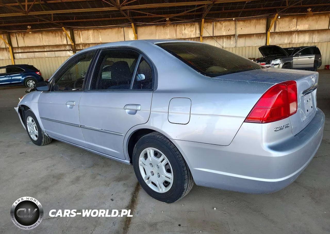 2002 Honda Civic Lx VIN:1HGES16512L040065 - 2