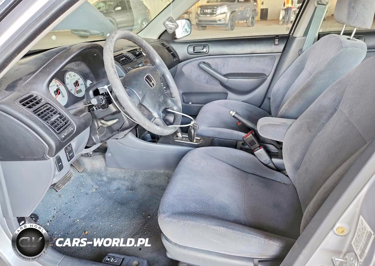 2002 Honda Civic Lx VIN:1HGES16512L040065 - 7
