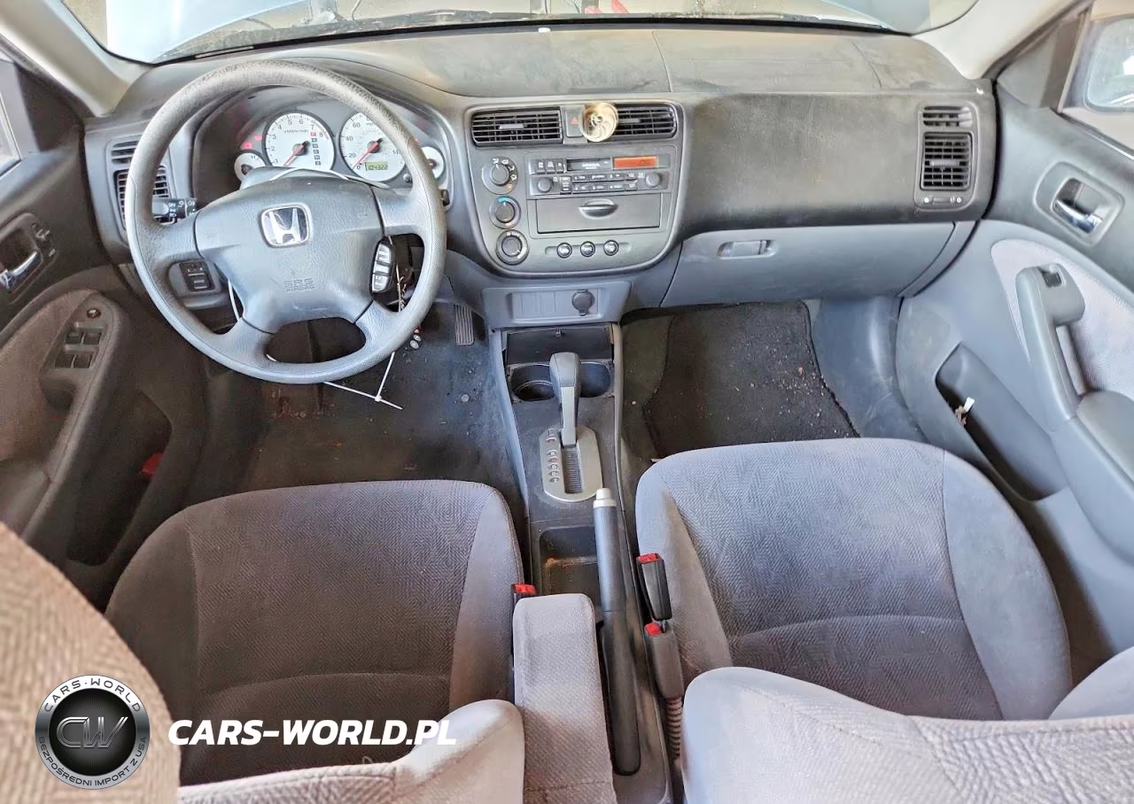 2002 Honda Civic Lx VIN:1HGES16512L040065 - 8