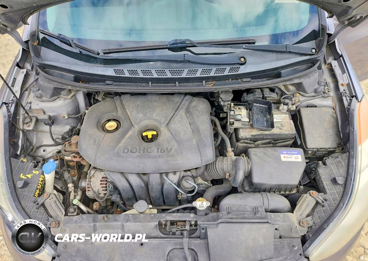 2013 Hyundai Elantra VIN:KMHDH4AE6DU581512 - 11