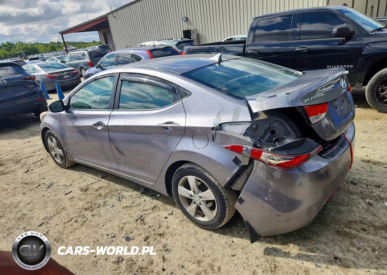 2013 Hyundai Elantra VIN:KMHDH4AE6DU581512 - 2