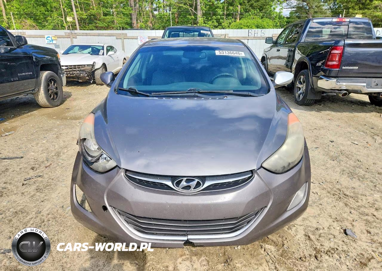 2013 Hyundai Elantra VIN:KMHDH4AE6DU581512 - 5