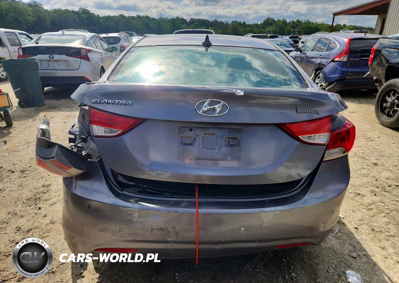 2013 Hyundai Elantra VIN:KMHDH4AE6DU581512 - 6