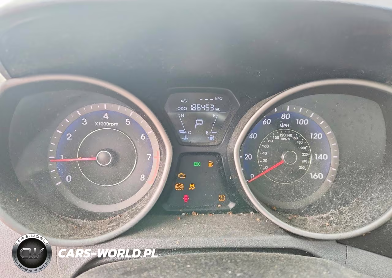 2013 Hyundai Elantra VIN:KMHDH4AE6DU581512 - 9
