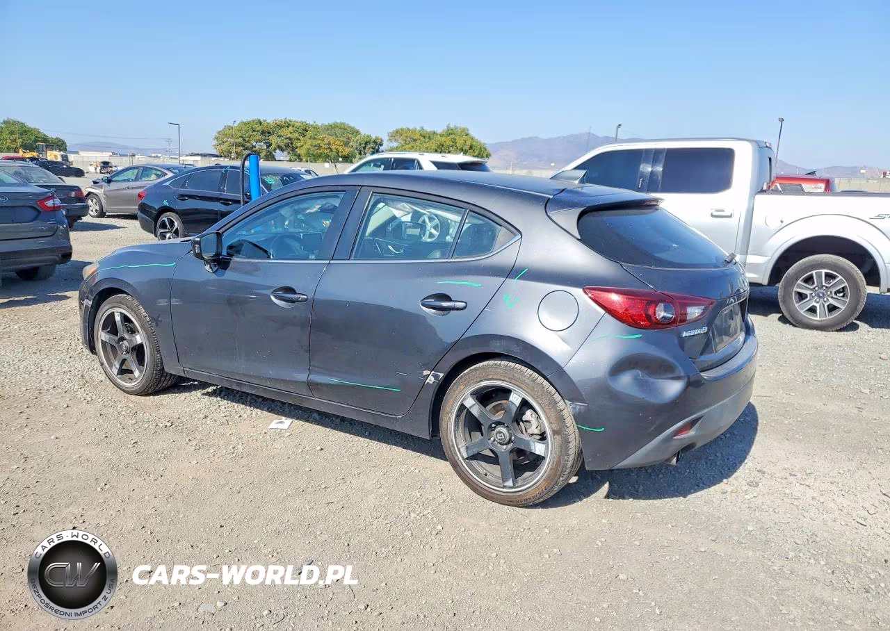 2014 Mazda 3 Grand Touring VIN:JM1BM1M77E1201955 - 2