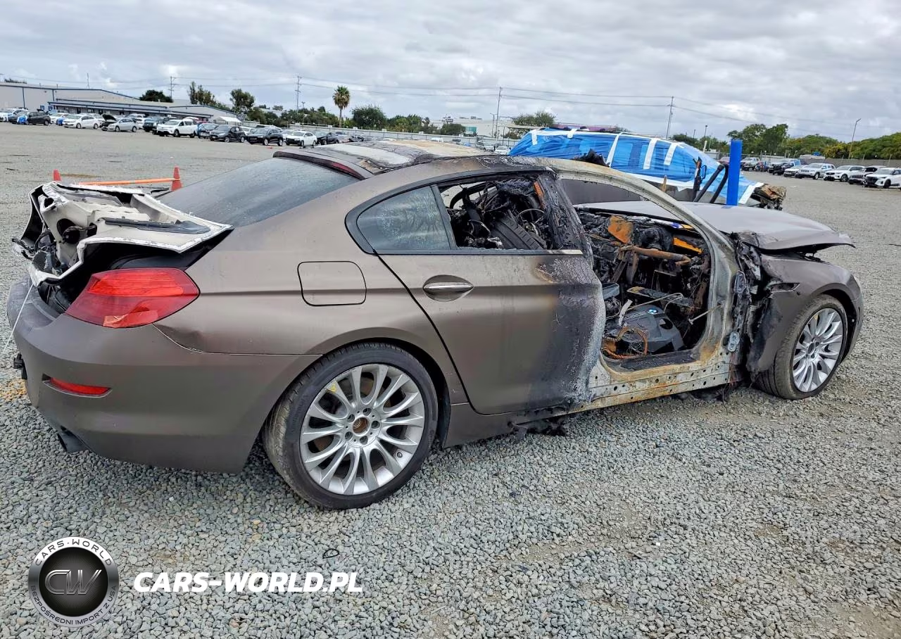 2013 BMW 640 I VIN:WBA6A0C58DDZ04172 - 3