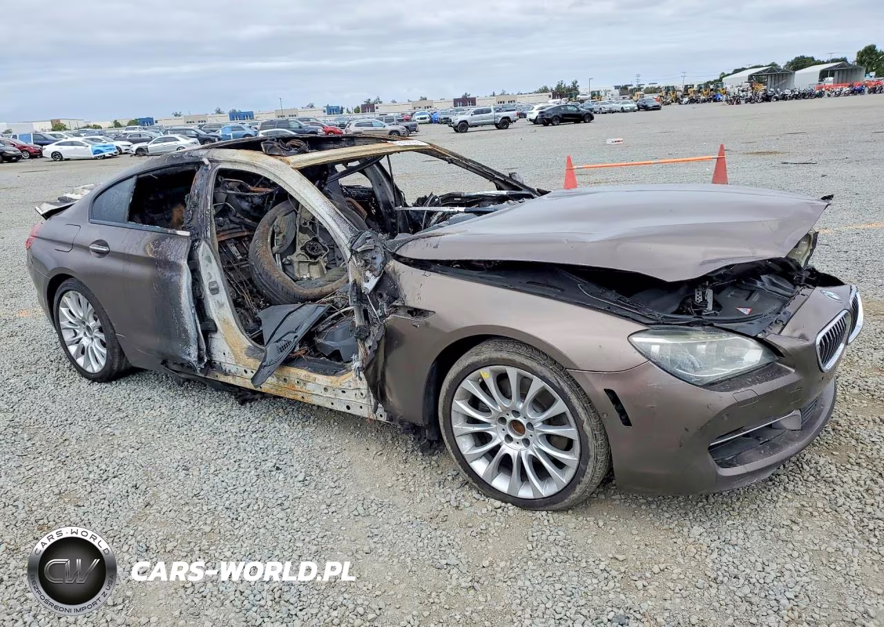 2013 BMW 640 I VIN:WBA6A0C58DDZ04172 - 4