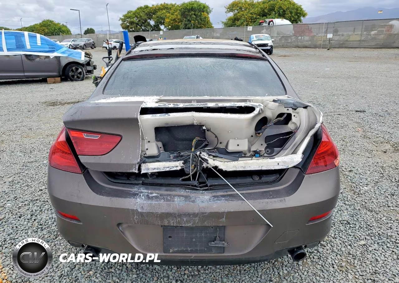 2013 BMW 640 I VIN:WBA6A0C58DDZ04172 - 6