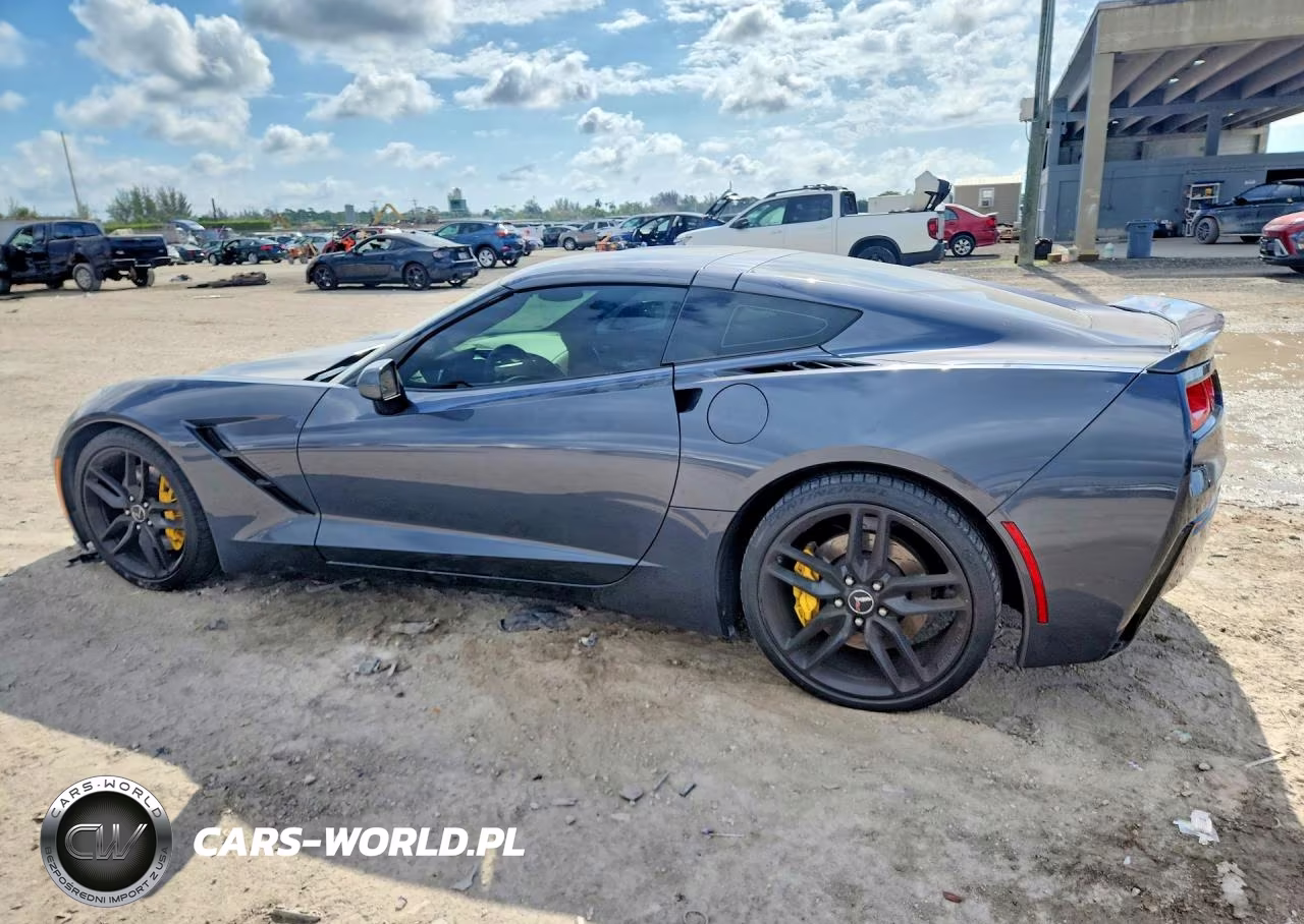2014 Chevrolet Corvette Stingray Z51 3Lt VIN:1G1YM2D79E5108338 - 2