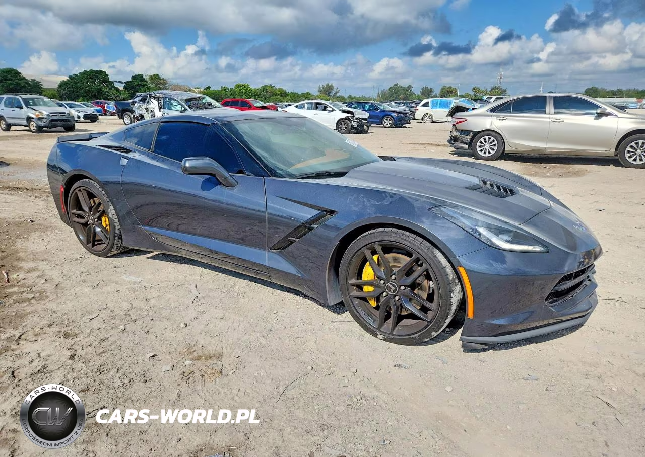2014 Chevrolet Corvette Stingray Z51 3Lt VIN:1G1YM2D79E5108338 - 4