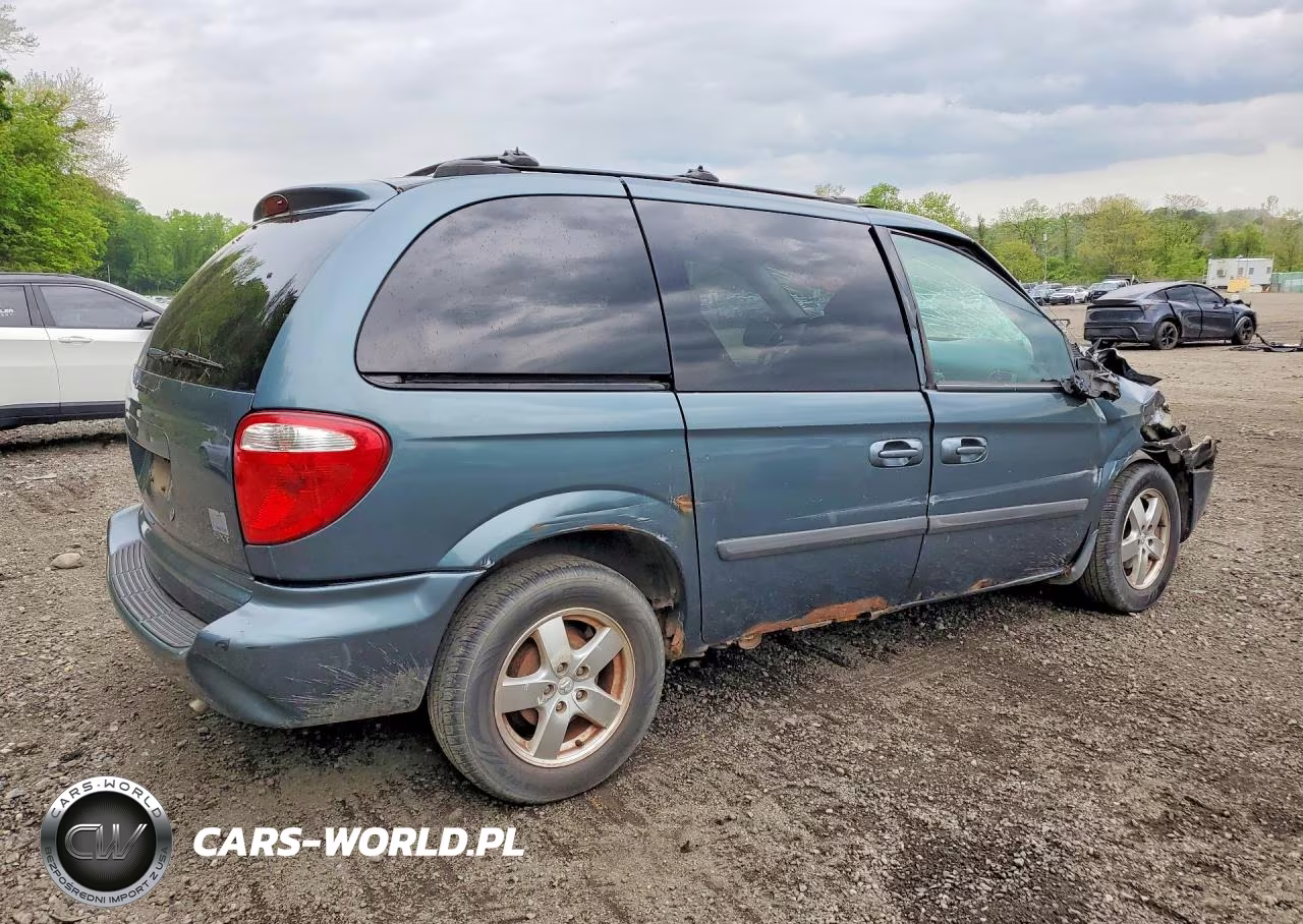 2006 Dodge Caravan Sxt VIN:1D4GP45R56B559424 - 3