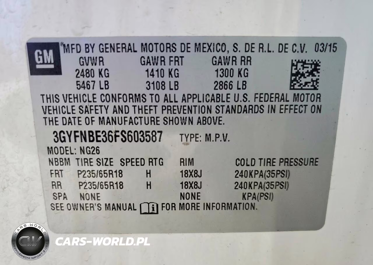2015 Cadillac Srx Luxury Collection VIN:3GYFNBE36FS603587 - 13