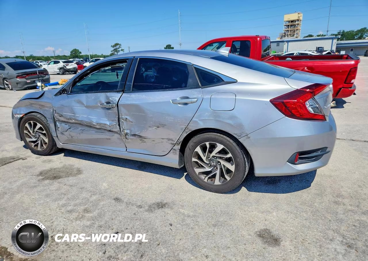 2017 Honda Civic Ex VIN:19XFC2F74HE021910 - 2