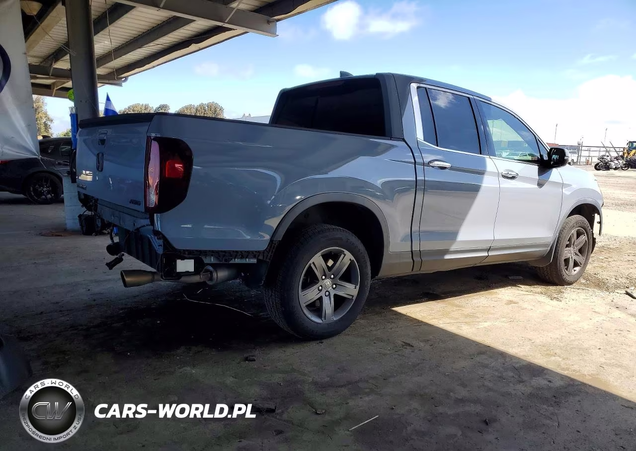 2022 Honda Ridgeline Rtl VIN:5FPYK3F71NB029414 - 3