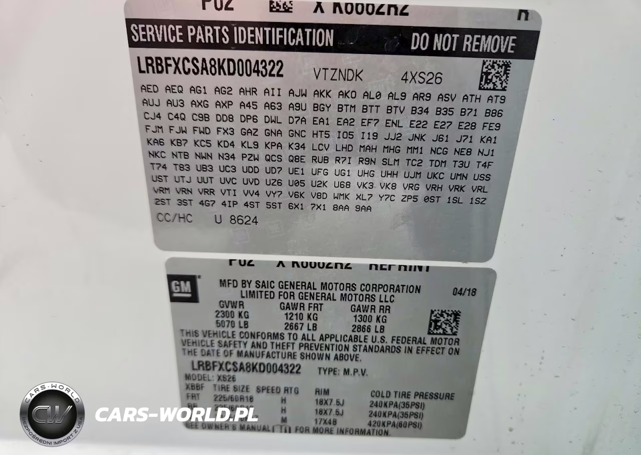 2019 Buick Envision Essence VIN:LRBFXCSA8KD004322 - 13