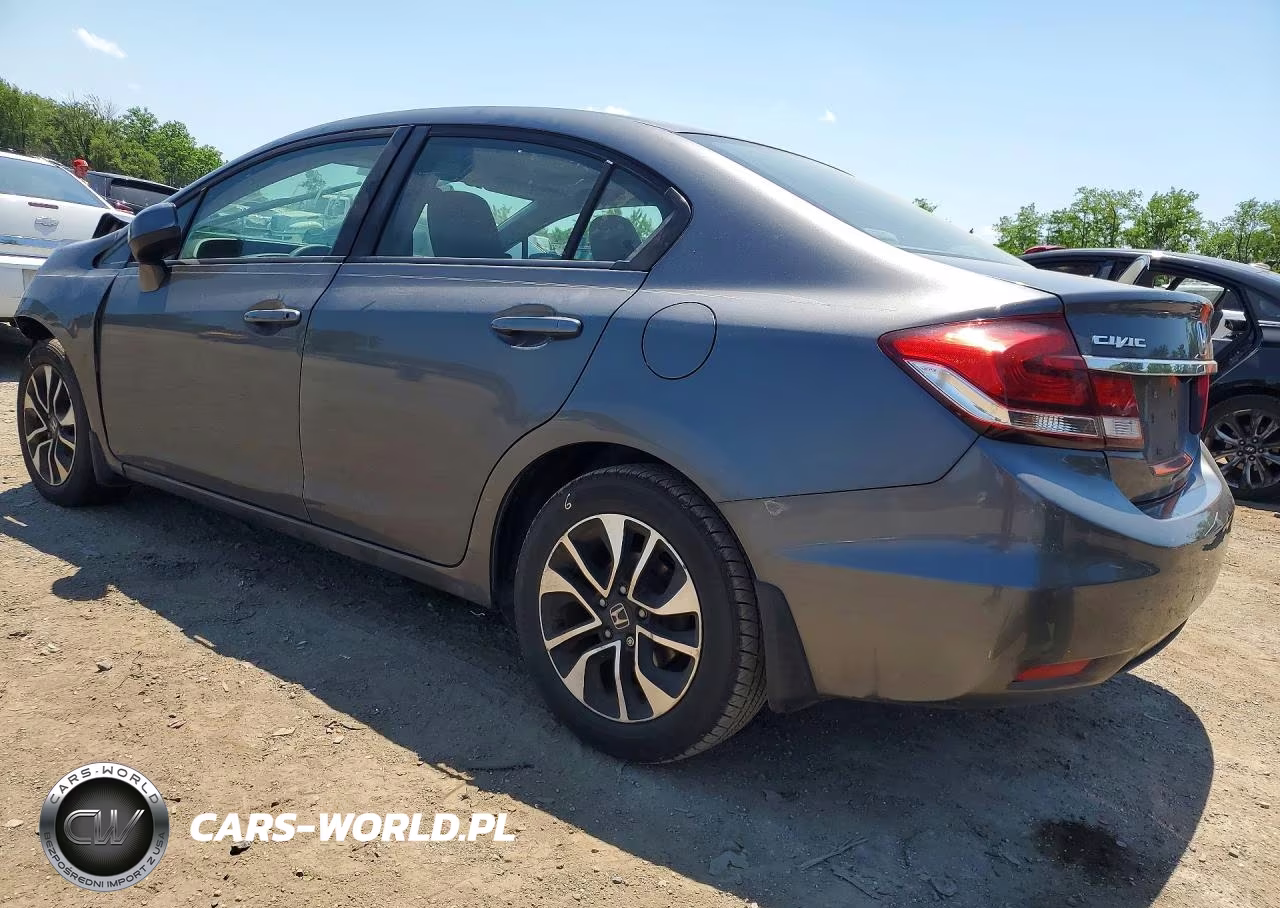 2013 Honda Civic Ex VIN:2HGFB2F87DH541319 - 2