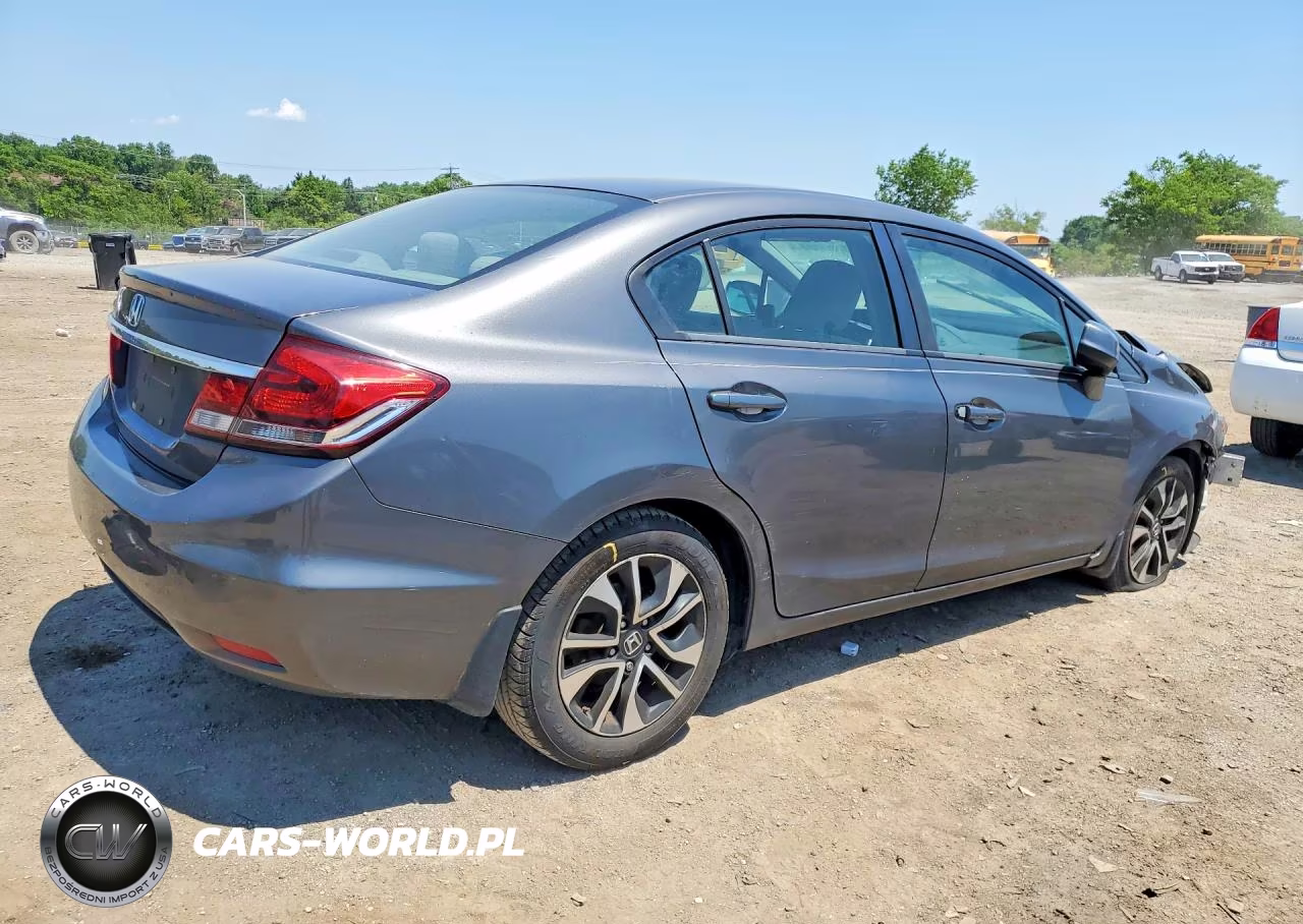 2013 Honda Civic Ex VIN:2HGFB2F87DH541319 - 3