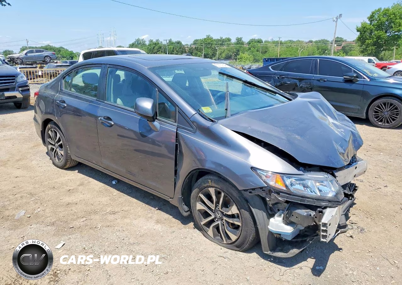 2013 Honda Civic Ex VIN:2HGFB2F87DH541319 - 4