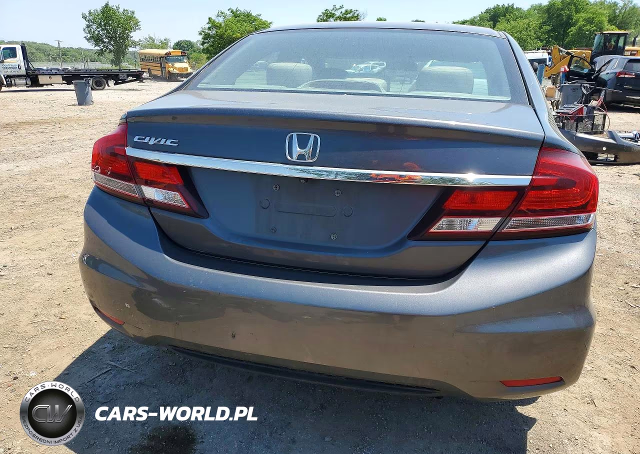 2013 Honda Civic Ex VIN:2HGFB2F87DH541319 - 6