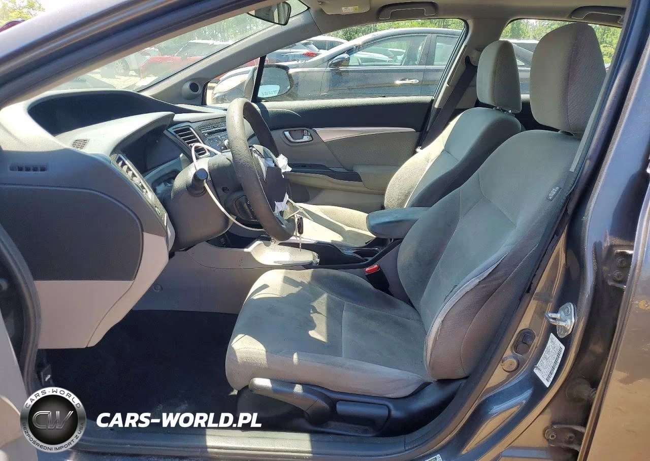 2013 Honda Civic Ex VIN:2HGFB2F87DH541319 - 7