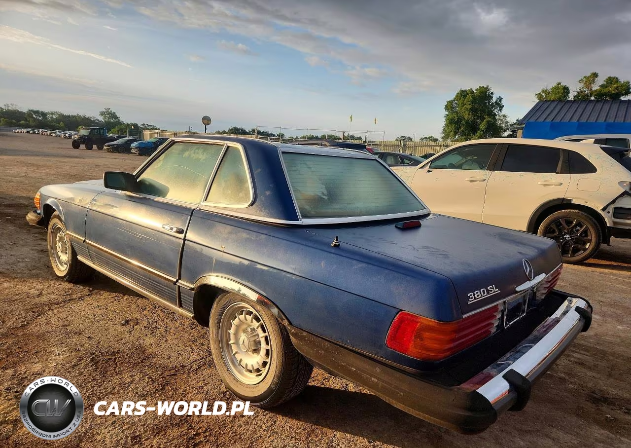 1984 Mercedes-Benz 380 Sl VIN:WDBBA45A1EA001527 - 2