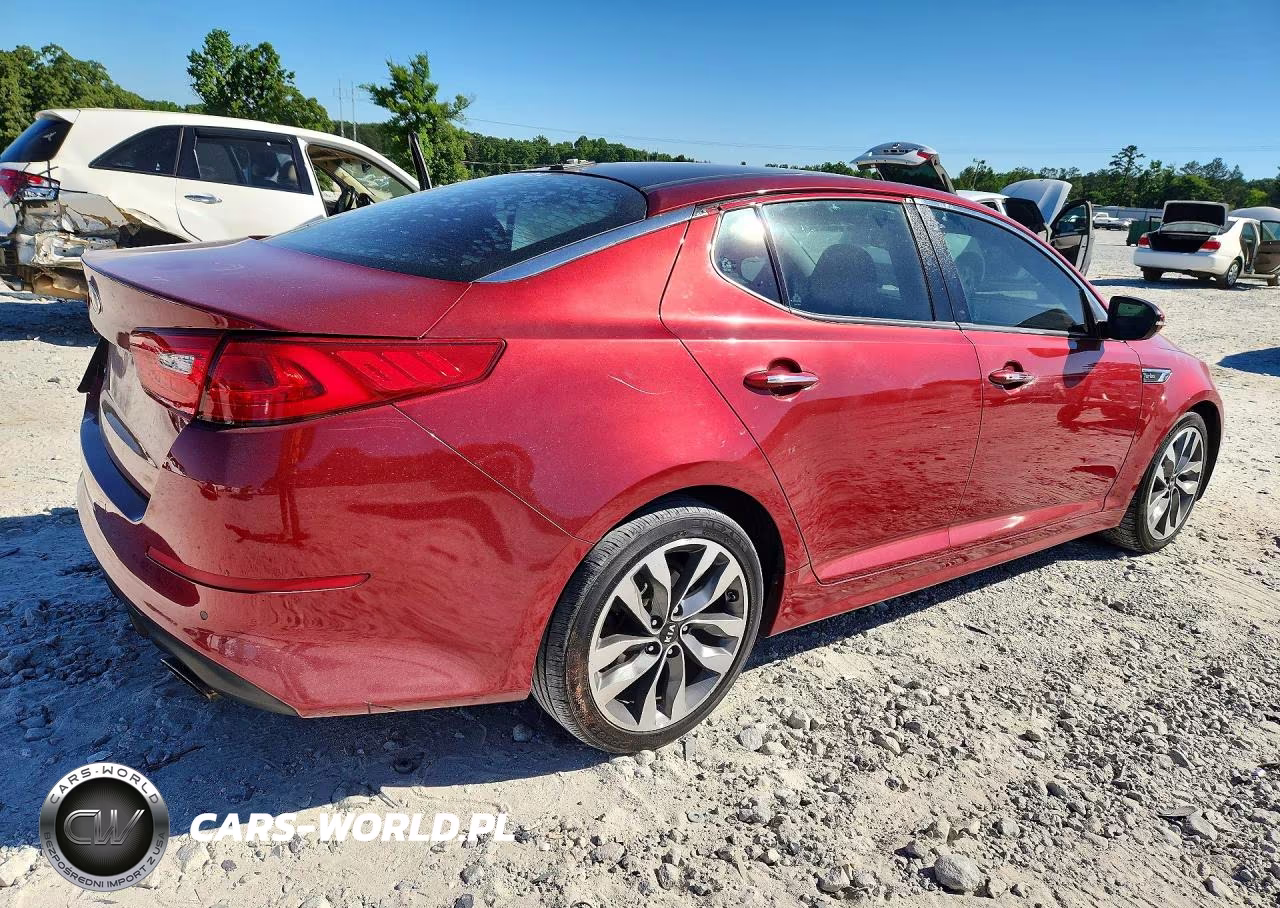 2015 Kia Optima Sx VIN:5XXGR4A66FG417886 - 3