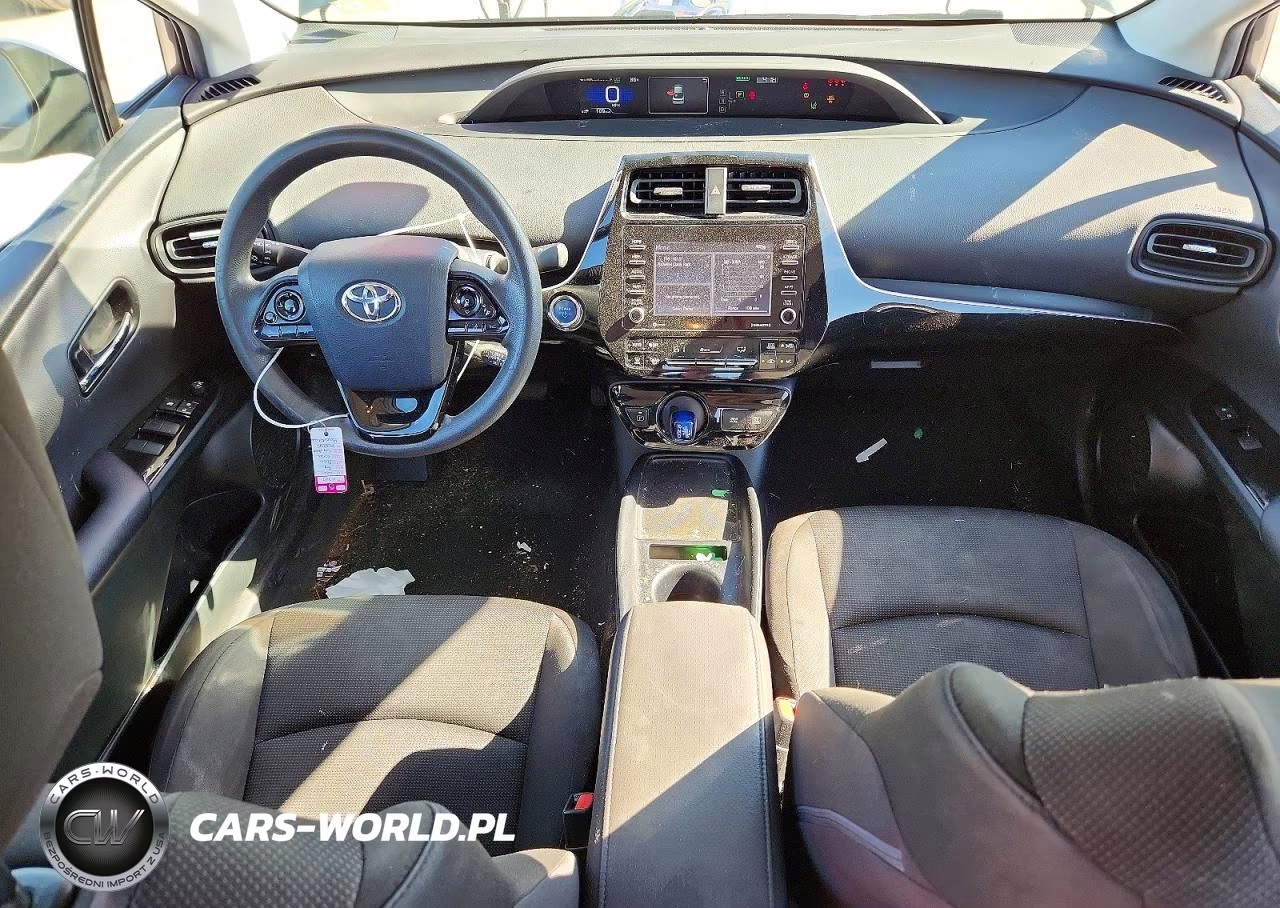 2021 Toyota Prius L Eco VIN:JTDKAMFU9M3143945 - 8