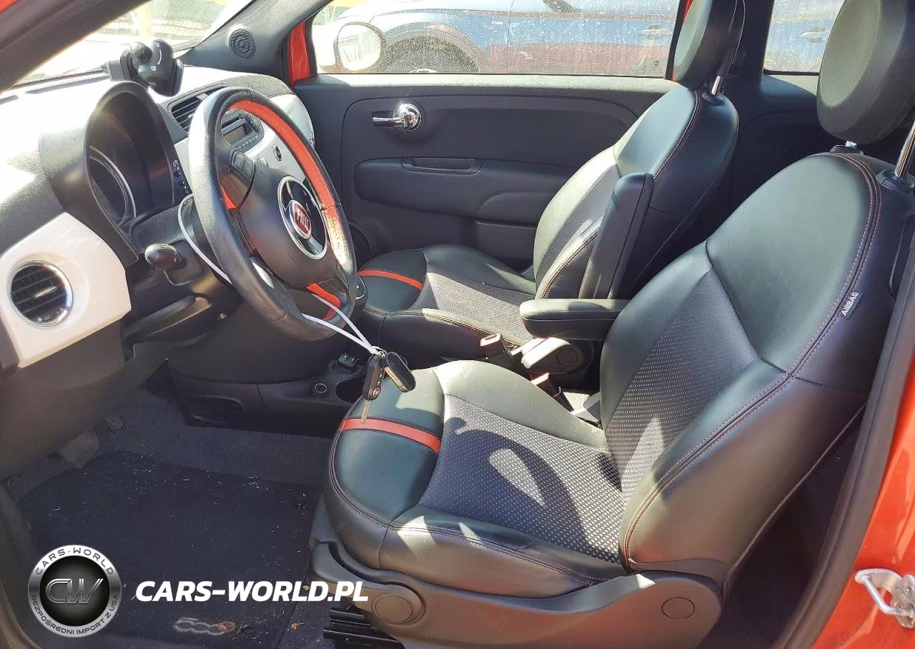 2015 Fiat 500 Electric VIN:3C3CFFGE0FT656991 - 7