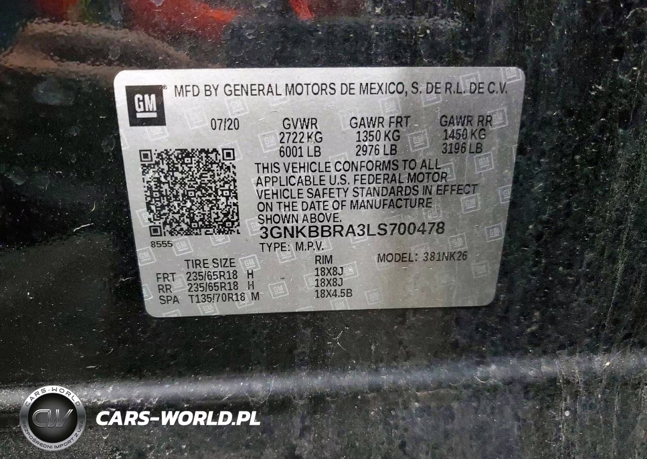 2020 Chevrolet Blazer 1Lt VIN:3GNKBBRA3LS700478 - 12