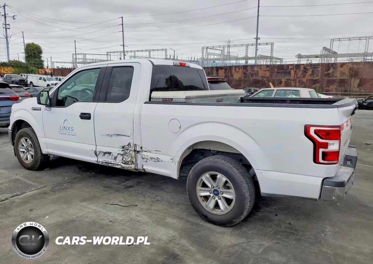 2019 Ford F150 Super Cab VIN:1FTEX1CP8KKD73231 - 2