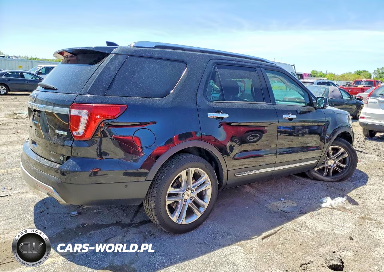 2017 Ford Explorer Limited VIN:1FM5K7FH5HGC36566 - 3