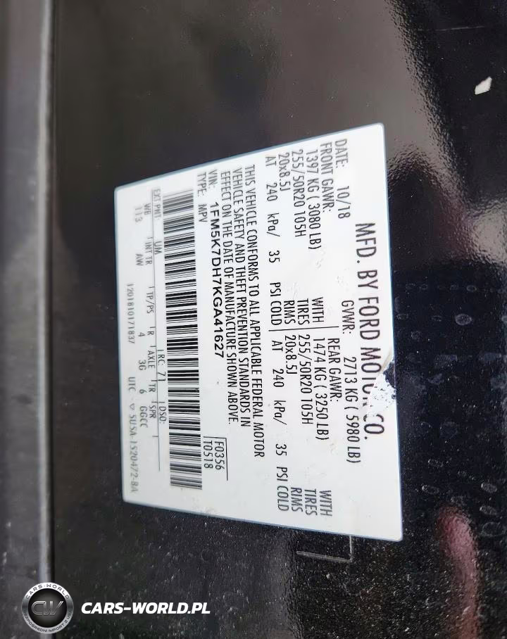 2019 Ford Explorer Xlt VIN:1FM5K7DH7KGA41627 - 14
