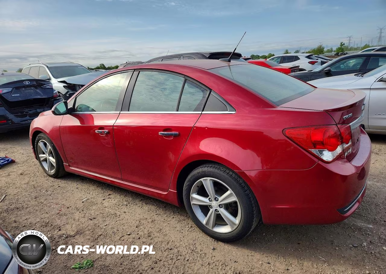 2012 Chevrolet Cruze Lt VIN:1G1PG5SC6C7264889 - 2