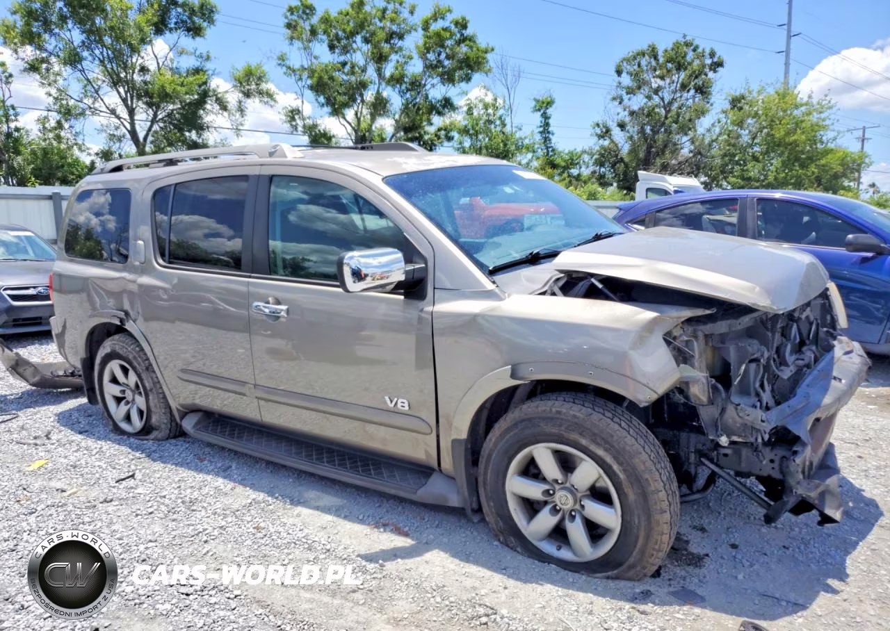 2008 Nissan Armada Se Ffv VIN:5N1BA08D28N605838 - 4