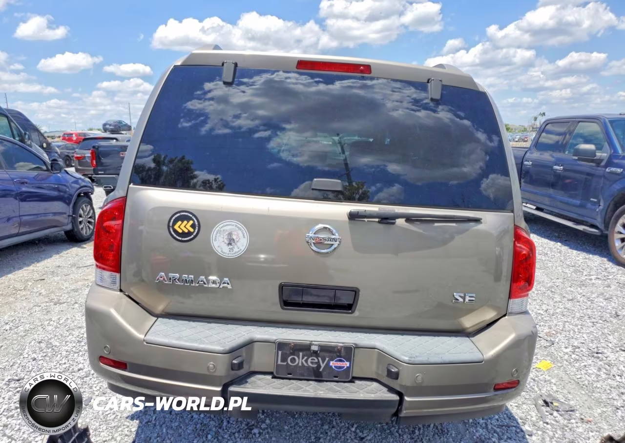 2008 Nissan Armada Se Ffv VIN:5N1BA08D28N605838 - 6