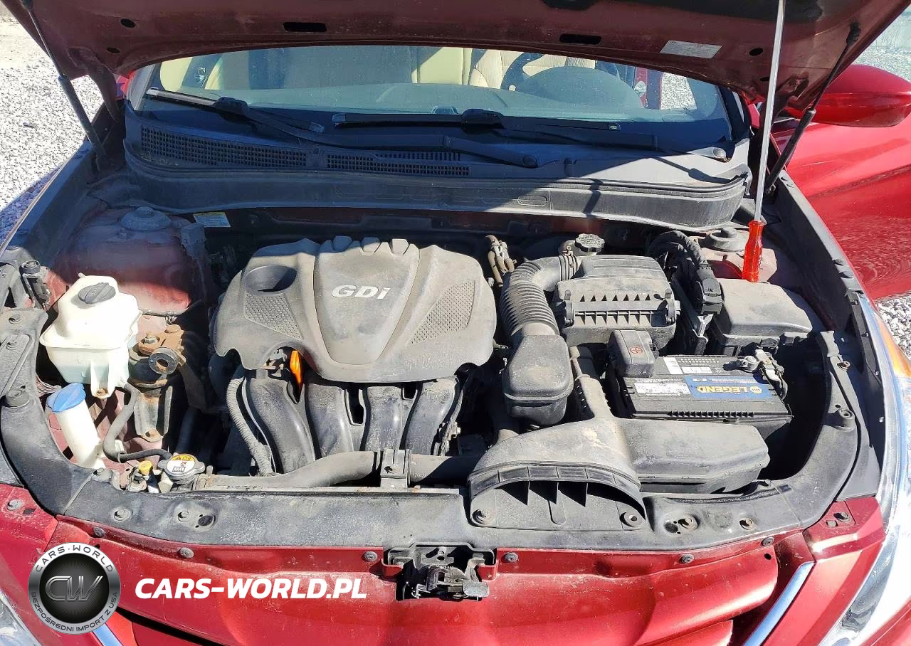 2013 Hyundai Sonata Gls VIN:5NPEB4AC9DH557241 - 11