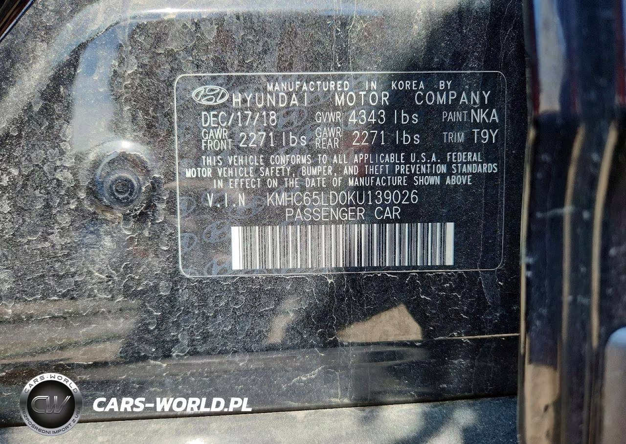 2019 Hyundai Ioniq Plug-In Hybrid Base VIN:KMHC65LD0KU139026 - 12