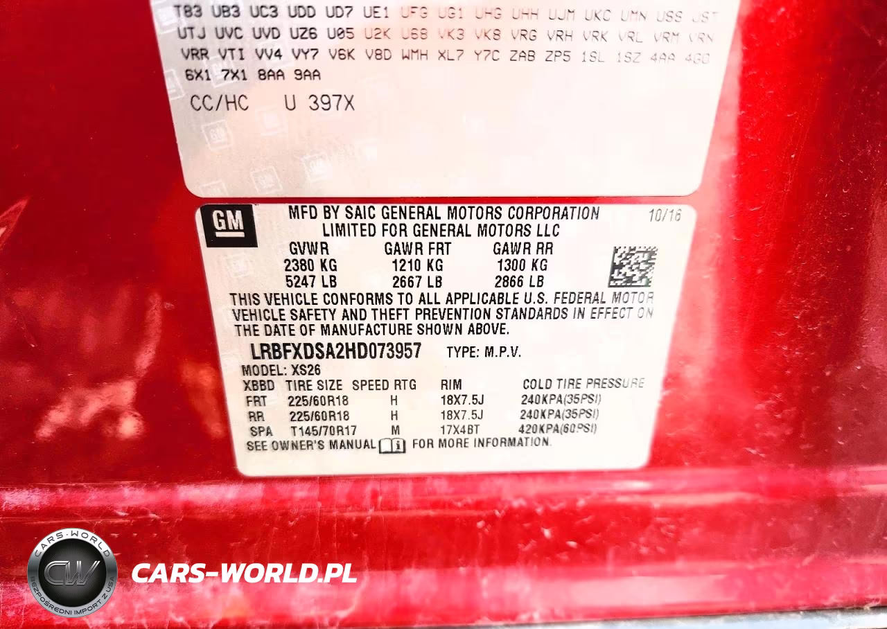2017 Buick Envision Essence VIN:LRBFXDSA2HD073957 - 12