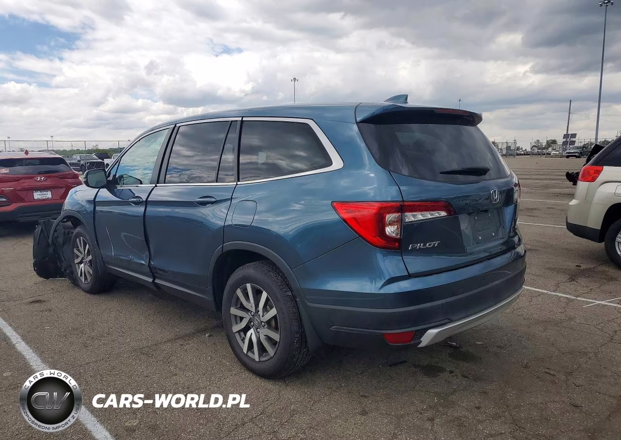 2021 Honda Pilot Exl VIN:5FNYF6H57MB016708 - 2