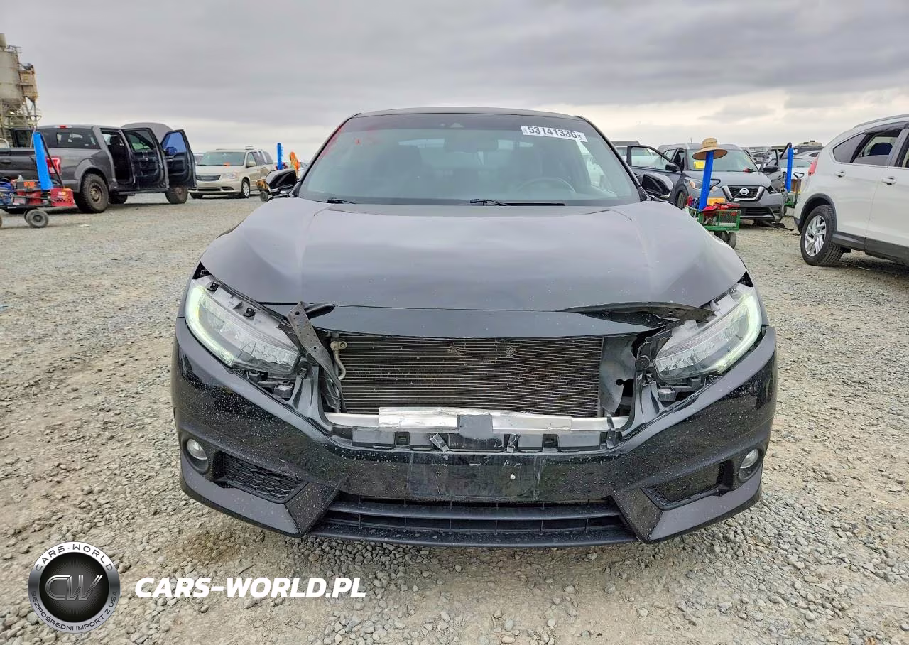 2017 Honda Civic Touring VIN:2HGFC3B96HH359991 - 5