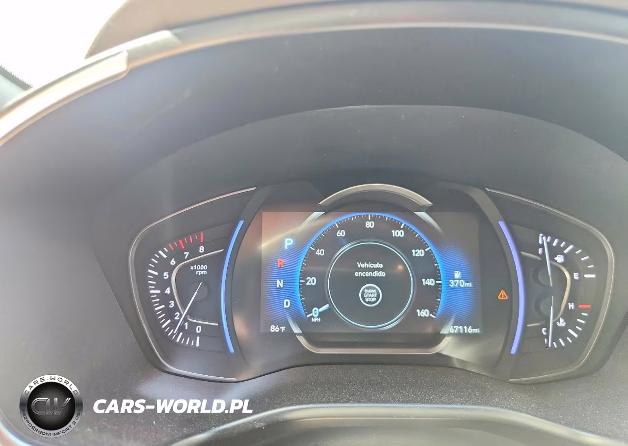 2019 Hyundai Santa Fe Sel 2.4L VIN:5NMS33AD3KH087804 - 9