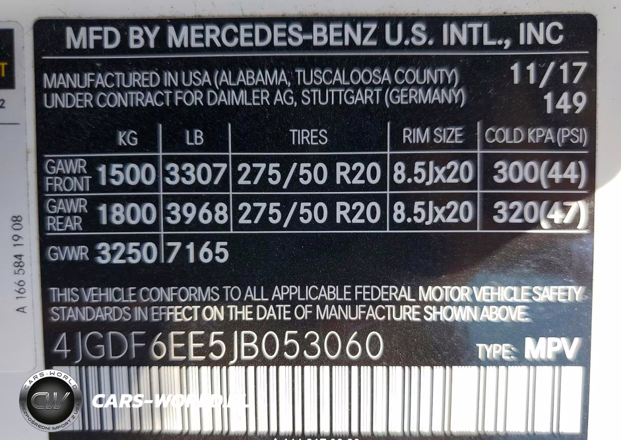 2018 Mercedes-Benz Gls 450 4Matic VIN:4JGDF6EE5JB053060 - 13