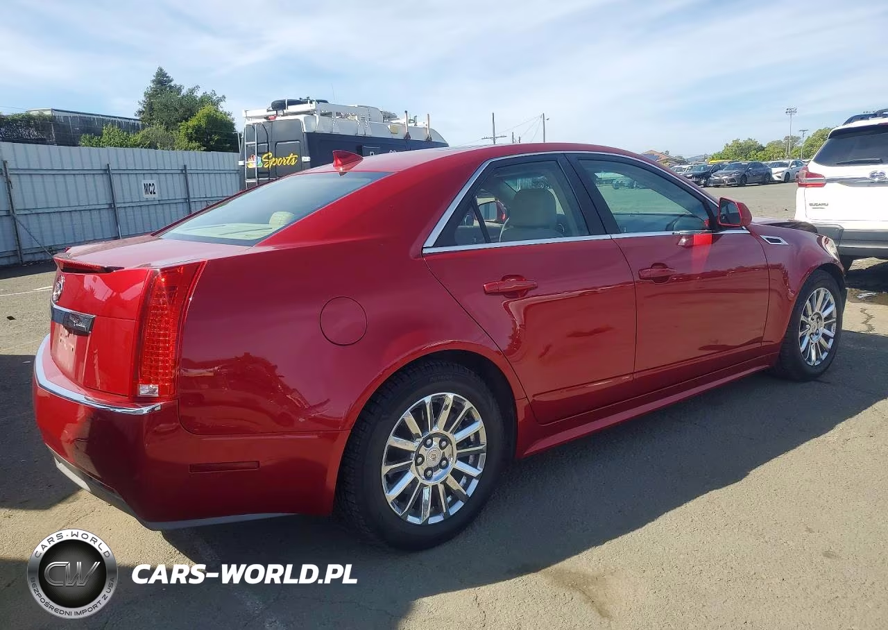 2012 Cadillac Cts Luxury Collection VIN:1G6DF5E57C0114439 - 3