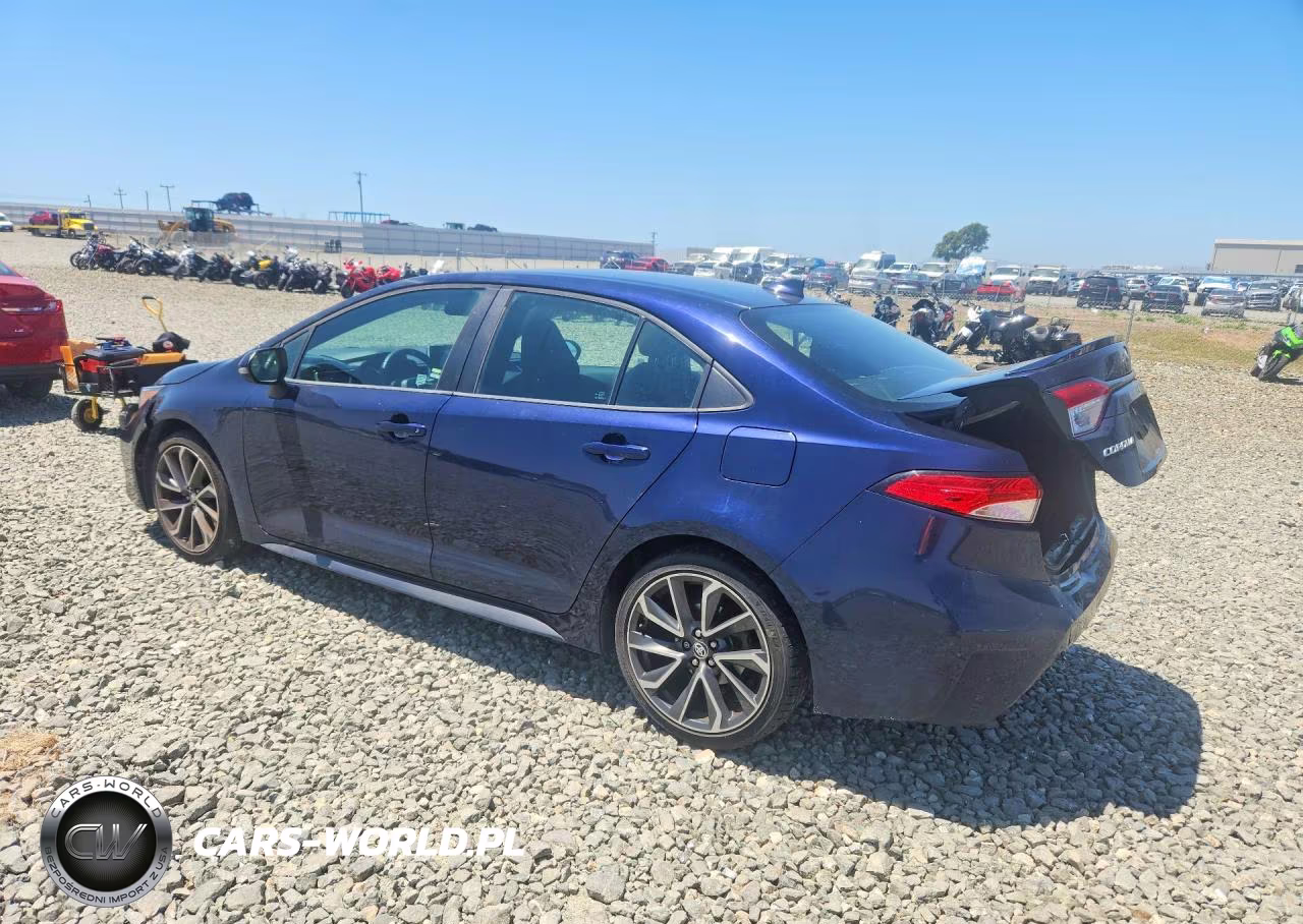 2020 Toyota Corolla Se VIN:5YFP4RCE0LP013193 - 2