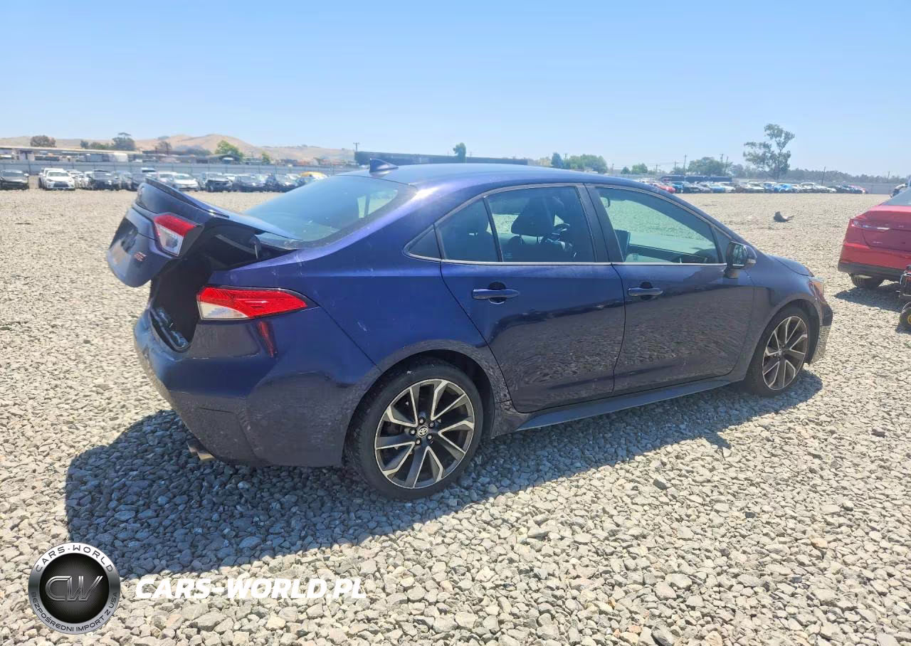 2020 Toyota Corolla Se VIN:5YFP4RCE0LP013193 - 3