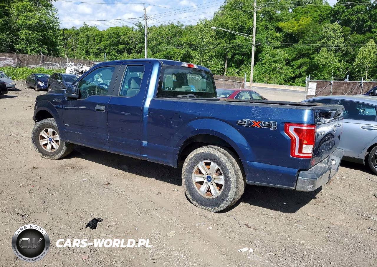 2017 Ford F150 Super Cab VIN:1FTEX1EP1HFB31492 - 2